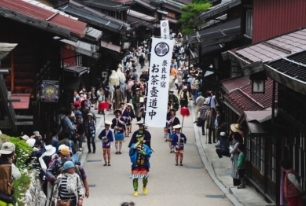 奈良井宿場祭1